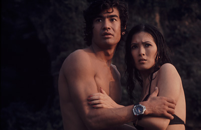 日本沈没場面写真