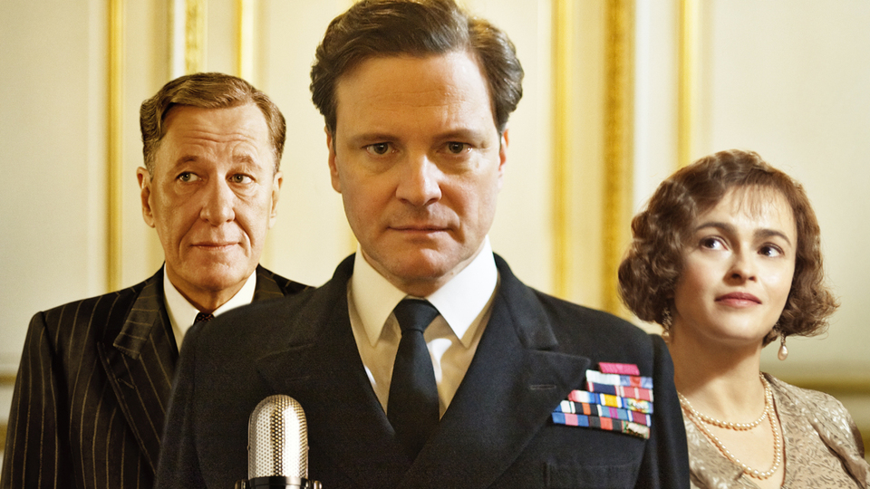 英国王のスピーチ場面写真