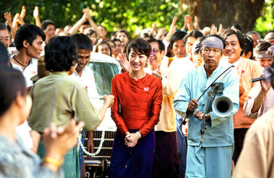 Ｔｈｅ　Ｌａｄｙ　アウンサンスーチー ひき裂かれた愛場面写真