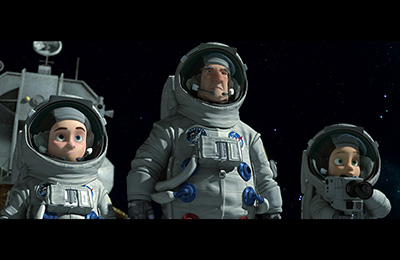 キャプチャー・ザ・フラッグ 月への大冒険!場面写真