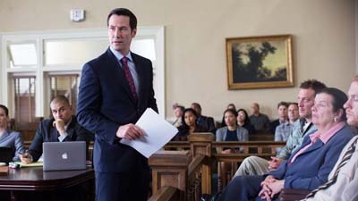 砂上の法廷場面写真