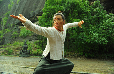 道士下山場面写真