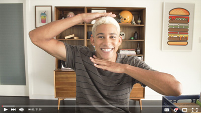 ライク、シェア、フォロー場面写真