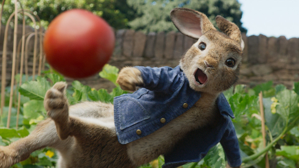 ピーターラビット場面写真