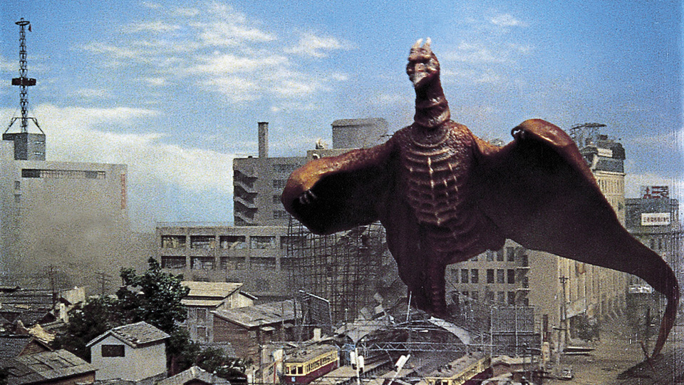 空の大怪獣　ラドン場面写真