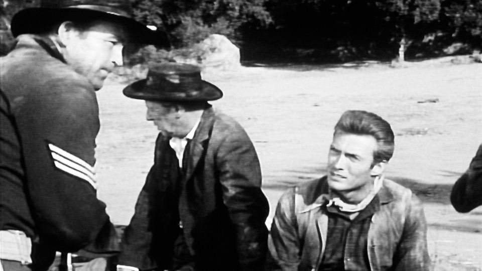 シマロン峠の待ち伏せ場面写真