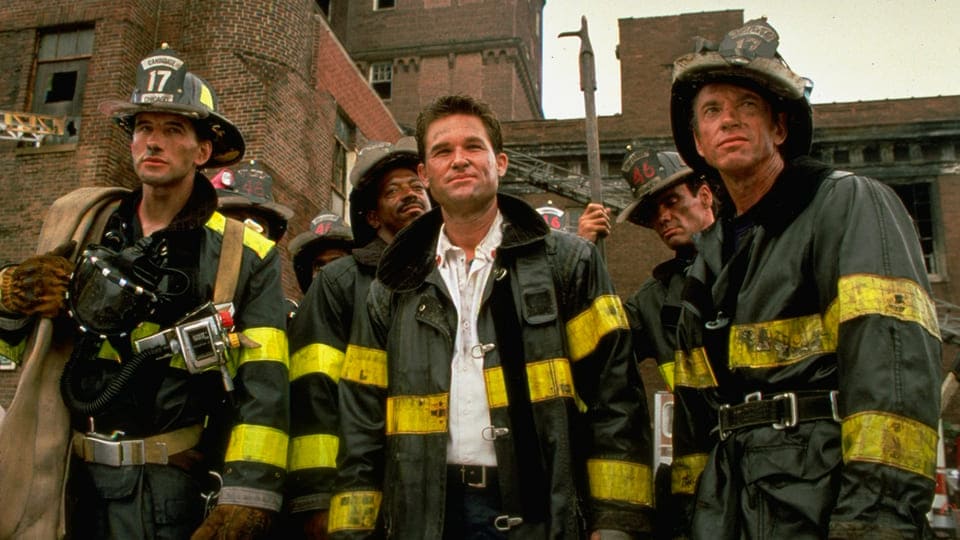 舘ひろし シネマラウンジ 『バックドラフト』場面写真