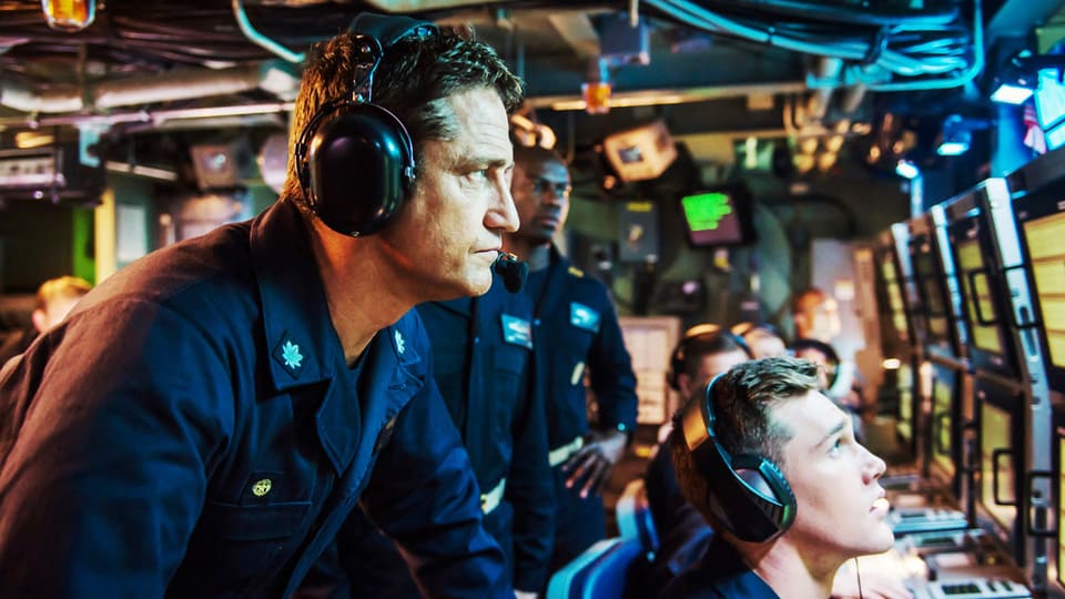 舘ひろし シネマラウンジ 『ハンターキラー 潜航せよ』場面写真