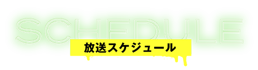 スケジュール