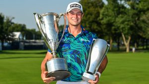V.ホブランドが「61」で逆転優勝　S.シェフラーは2位