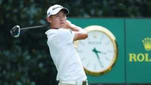 プレーオフ最終戦が開幕　「61」のコリン・モリカワら3人が首位