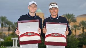 ランガー組が逆転で親子大会V　ウッズ組は5位