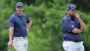 ブレア＆フィッシュバーンが首位　マキロイ＆ローリーは2打差追走