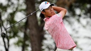 16歳アマのクリス・キム「嬉しい」　米ツアーデビュー戦で予選通過