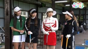 ゴルフ上達のための素振りドリルをゴルフ女子部に伝授！