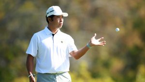 松山英樹ペアは連敗　米国選抜が4点リードで最終日へ