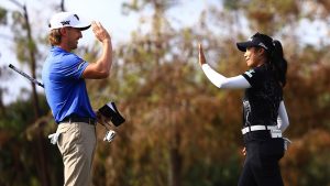 タバタナキット＆ナップがV王手　連覇目指すコ＆デイは5打差を追う