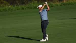 T.ホギーが初日首位、松山英樹は2位　昨年覇者は出遅れ