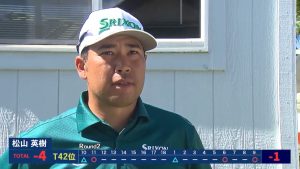 松山英樹「ちょっと良くなれば5、6アンダーくらいは出せる」　ソニーオープンinハワイ2日目