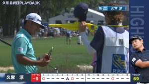 久常涼、自身初のシグネチャーイベントで18位　RBCヘリテージ最終日ハイライト