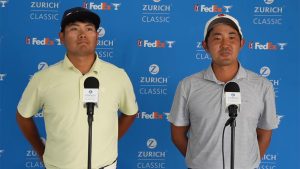 久常涼＆金谷拓実が3打差2位で最終日へ「力を合わせてチームジャパンで優勝を」