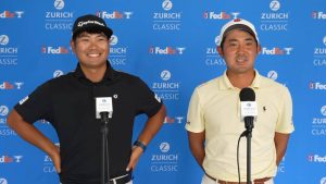 久常涼＆金谷拓実は初日7位タイ「楽しい1週間にしたい」