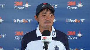 金谷拓実が1打差3位に浮上 PGAツアー初優勝は「チャンスある」